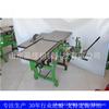 Mesa de cepillado multifuncional de bisel ancho con perforación plana, cepillo eléctrico integrado, elevación trasera, banco de carpintería, cepillado