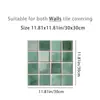 Baño Cocina Piso Pared Impermeable Resistente al Aceite Autoadhesivo PVC Simulación Azulejo 2D Pegatinas Pegatinas de Año Nuevo 2026
