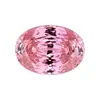 Huagang Gems 9A Formato de Ovo Corte Chuva de Meteoros Diamante Colorido de Alto Carbono Zircônio Oval Cz Pedra Solta Branca Colorida