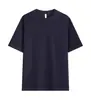 Camiseta de Algodão Pesado 240G Gola Redonda Cor Sólida Camiseta Base Camiseta Roupa de Trabalho Manga Curta Camiseta Masculina Personalização