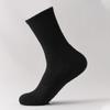 Calcetines Blancos con Suela de Toalla para Hombre, Calcetines de Puro Algodón Absorbentes de Sudor de Media Caña, Calcetines Deportivos Largos Engrosados que Absorben los Golpes para Otoño e Invierno, Calcetines de Baloncesto