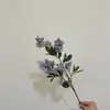 Venta al por mayor de fábrica hojas de plantas artificiales con hojas hojas ramas accesorios para jarrones de casa arreglo floral decoración de sala de estar flores artificiales