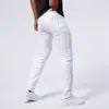 Jeans Ajustados Elásticos para Cuatro Estaciones Transfronterizos Estilo Coreano de Aliexpress Ajuste Delgado Pantalones Largos Casuales para Hombre Pantalones Coloridos para Jóvenes