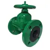 Válvula de Diafragma Manual de Acero Fundido/Hierro Fundido G41J-10C, Válvula de Diafragma Resistente a Ácidos, Álcalis y Corrosión Dn50 100