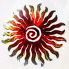 Colgantes y adornos de decoración de pared de hierro forjado transfronterizos, artesanías de metal, venta directa del fabricante, siluetas cortadas con láser y pintadas con UV