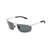 Gafas de Sol de Aluminio-Magnesio 8655 Media Montura Gafas para Deportes al Aire Libre Ciclismo Gafas para Conducir Moda Europea y Americana para Hombres Gafas de Sol Polarizadas