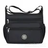 Bolso Cruzado Casual, Bolso Multicapa, Bolso Grande de Tela Oxford para Madre, Mochila para Personas de Mediana Edad, Bolso Cruzado de Lona para Teléfono Móvil