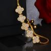 Elle Mosha Tendencia de Joyería Atmosférica Elegante para Damas Japonesa y Coreana Simple Ajustable Circonita Garra Cadena Suministro de Fábrica