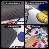 Alfombrilla de ratón linda, extragrande y engrosada, almohadilla para teclado de computadora de escritorio de oficina, alfombrilla de juego de e-sports Kuromi de anime al por mayor