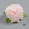 Flores de Peonía de Lujo para Muros de Flores de Boda, Arreglos Florales, Accesorios para Hacer Bolígrafos de Firma de Peonías Reales, Cabezas de Flor de Peonía de Tela de Seda