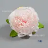 Flor artificial de simulação rica flor de peônia atacado parede de flores de casamento arranjo de flores de estrada flor de peônia de tecido de seda casa