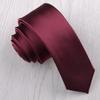 Estilo Coreano Formal de Negocios Rojo Corbata para Novio Formal de Negocios Casual para Hombres Padrinos de Boda Delgada y Estrecha Corbata para Mujer de Moda