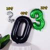 Versão americana corpo fino balão de alumínio digital grande de 40 polegadas balão digital de 42 polegadas decoração de festa de aniversário balão de hélio flutuante vazio