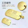 Placas de Identificación para Perros de Aleación de Aluminio Oxidado Grabadas con Láser, Placas Personalizadas para Mascotas, Placas de Identificación para Gatos y Perros, Accesorios para Collares, Suministro Transfronterizo