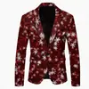 2026 Novo Blazer de Terno Xadrez de Botão Único com Dois Botões para E-commerce Transfronteiriço Masculino Casual Slim Fit Blazer Masculino