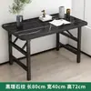 Mesa de Jantar Dobrável para Casa Quadrada Simples Barraca de Rua Mesa Baixa Mesa de Jantar para Quarto de Aluguel Dormitório Mesa de Refeição Mesa Dobrável