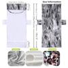 Nueva funda de microfibra para silla de playa, toalla reclinable, bolsa para toalla de playa, serie tie-dye con impresión digital 3D, una pieza
