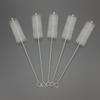 Acero Inoxidable 304 Cepillo Espiral para Limpieza de Vidrio de Nylon Cepillo para Tubo de Botella de Leche Espiral Transparente Cepillo de Paja Multiusos