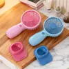 Ventilador Mini de Mesa Novo Modelo 2026 com Suporte para Celular, Ventilador Portátil Mini de Três Velocidades de Vento Forte Recarregável de Mão