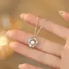 Pluma de Plata de Ley S925 Contigo Pulsera Inteligente Colorida Moda Femenina Diseño de Nicho Estilo Hada Pulsera Regalo de Cumpleaños