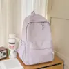 Mochila Sencilla Linda y Elegante para Estudiantes de Secundaria, Ligera, Informal, para Viajes y Escuela, Estilo Japonés Ins