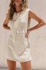 2026 Verano Temu Amazon Transfronterizo Ropa de Mujer Europea y Americana Nuevo Estilo Suéter de Punto Talla Grande Chal con Abertura Conjunto de Comercio Exterior