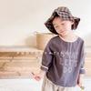 Otoño 2026 Ropa Nueva para Niños Estilo Coreano Camiseta de Primavera y Otoño para Niños y Niñas Camisa Base de Manga Larga 122116