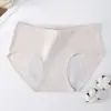 Pantaletas de Algodón Puro para Mujer Tallas Grandes, Bragas Menstruales a Prueba de Fugas, Ropa Interior a Prueba de Fugas Pre y Post-Menstrual