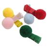 Pinza para el pelo de bola de pelo nueva de fábrica directa transfronteriza, pinza de pico de pato linda de bola de pelo, accesorios para el pelo, accesorios de ropa