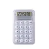 Calculadora Mini Tamaño Pequeño Linda Mini Portátil Contador Alto Color Transparente Pequeños Niños Calculadora Portátil