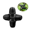 Entrega Directa de Fábrica Accesorios Conector de Manguera 4*7 Gancho Doble Tres Vías Jardín Riego Automático Conector