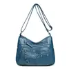 Bolsos mujer 2026 nuevo gran capacidad versátil cuero suave moda bolso de hombro personas de mediana edad y mayores bolso de mamá bolso cruzado