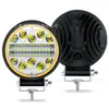Direto da Fábrica Grande Campo de Visão 34 LEDs Redondo 102W Luz de Trabalho Flash Flash Círculo Veículo Off-Road Luz Farol Modificado