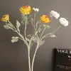 Peônia Britânica Veludo Flores Artificiais Flores de Seda Atacado Lulian Fotografia Decoração de Casa Casamento Hotel Props