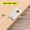 Alça Oculta de Aço Inoxidável para Gaveta Guarda-roupa Porta de Armário Alça Embutida Slot de Encaixe Alça Fivela Invisível Embutida Agora Disponível na Metabo
