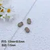 Nueva Cadena para Teléfono Móvil de Aleación con Cuentas de Rábano Pintado Accesorios DIY Llavero Pulsera Creativa Hecha a Mano Material de Fruta