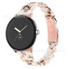 Para Google Pixel1/2 Pulseira Nova Pequena Masculina Cintura Diamante Resina Pixel Watch Pulseira Inteligente