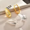 Pendientes de Hoja de Sauce de Doble Cara de Textura Moderna Estilo Hong Kong, Pendientes y Accesorios Versátiles de Gama Alta Elegantes
