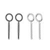 Corrente de moda coreana titânio aço feminino brincos falsos sem furos para orelhas brincos Amazon cross-border para ebay Jóias