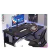 Escritorio para e-sports, escritorio de estudio, estación de trabajo, escritorio de oficina, escritorio para el hogar, escritorio para estudiantes, diseño simple y moderno, adecuado para dormitorios, escritorio de computadora