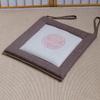 Cojín ft lino cuadrado grueso transpirable cojín para silla tatami oficina estudiante taburete silla de computadora silla de mesa de comedor cojín
