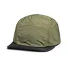 Gorra de cinco paneles de secado rápido con bloques de color a cuadros para hombre y mujer, fina de verano para protección solar al aire libre, ligera, transpirable, con visera suave, gorra de béisbol