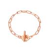 Ins Minimalista Internet Celebridade Corrente otbuckle Pulseira Rua Fria Moda Simples Fluxo Acessórios Masculinos e Femininos Fonte Transfronteiriça