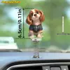 Nuevo Encantador Colgador de Acrílico Plano de Animales Lindos con Resorte para Espejo Retrovisor de Coche, Mochila o Llavero de Amazon