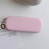 Estuche para gafas de alta calidad de estilo japonés para mujer, de color sólido, ligero, portátil, anticompresión, para estudiantes, sencillo, para miopía