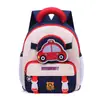 2026 Nova Mochila para Jardim de Infância e Ensino Fundamental Desenho Animado Carro Fofo Bolsa de Duas Alças Versão Coreana Mochila Infantil Transfronteiriça