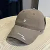 Gorra de béisbol vintage de otoño con lavado desgastado y parte superior suave para hombres y mujeres, única y de nicho, moderna, casual y versátil