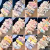 2026 Versión Coreana Lindo Scrunchie de Peluche Dibujo Animado Otoño e Invierno Goma para el Cabello Accesorio para el Cabello Diario Dulce