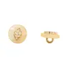 Botones redondos simples de resina, botones de moda para camisas y cárdigans, accesorios decorativos pequeños estilo Chanel para abrigos y chaquetas de mujer