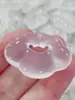 Colgante de Jade Calcedonia Blanco Hielo Natural Ágata Nube Auspiciosa Candado Nube Candado de Seguridad Candado Tesoro Mayoreo